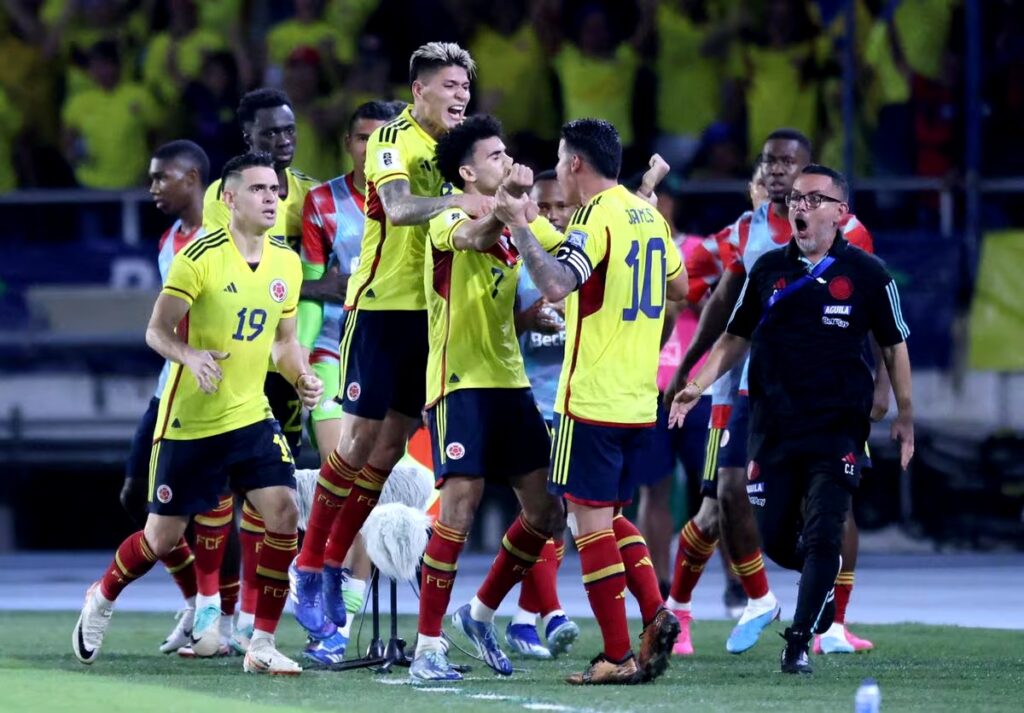 Colombia a stirring 2-1 victory over Brazil, Uruguay beat Argentina